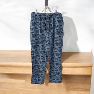 Columbia Blue Deer 🦌 print Lounge Pajama pants size medium men’s